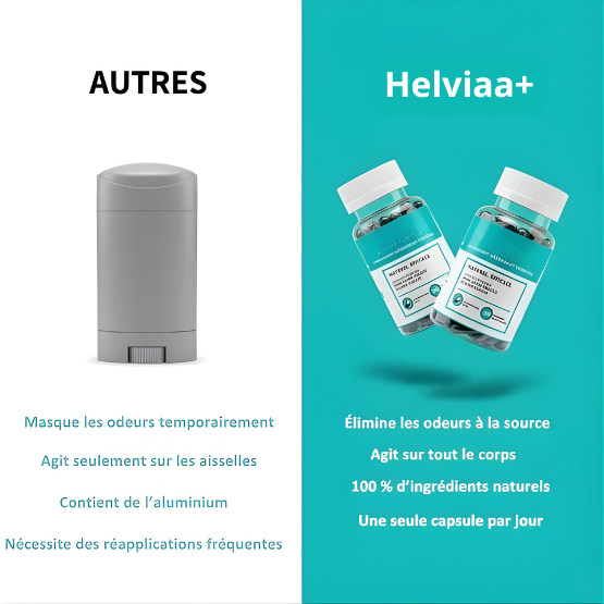 Helviaa - Complément Anti-Odeur naithera