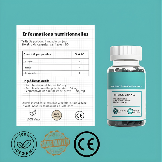 Helviaa - Complément Anti-Odeur naithera