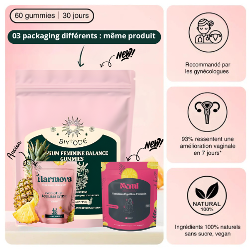 Gummies Équilibre Intime (Nemi x Harmova V3.0)